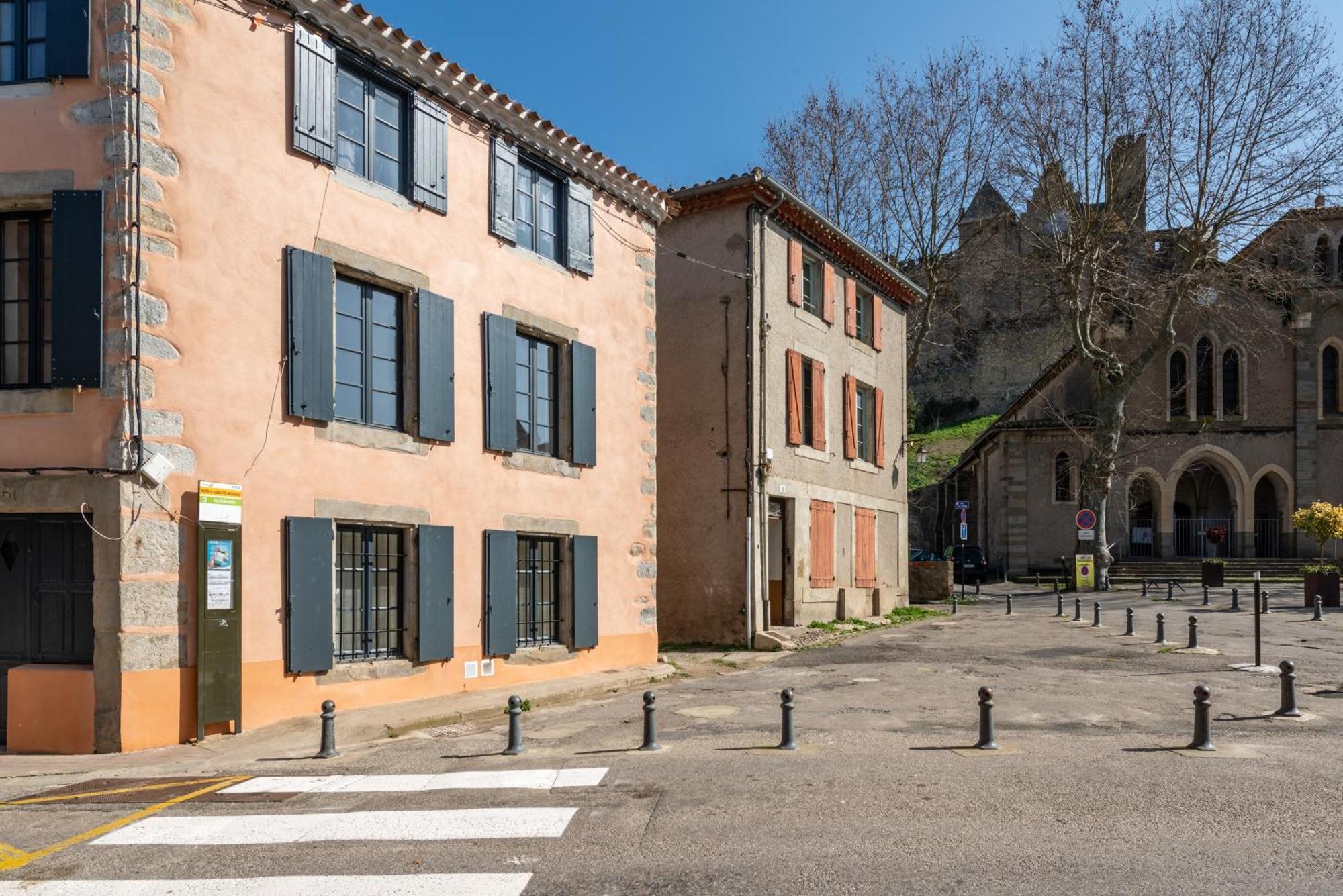 Les Gites De Laure - L'Or Blanc, Appartement Avec Vue Sur Le Chateau, Climatisation, Netflix, A 160 M De La Cite Medievale Каркасон Екстериор снимка