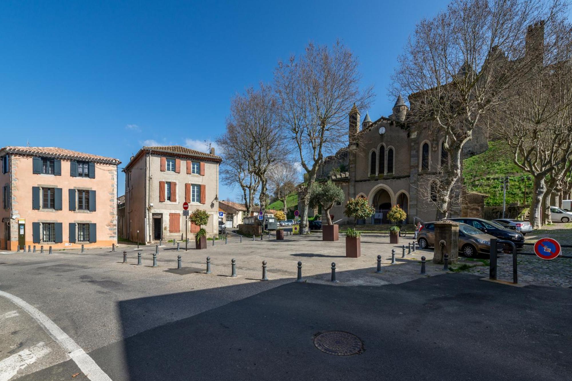 Les Gites De Laure - L'Or Blanc, Appartement Avec Vue Sur Le Chateau, Climatisation, Netflix, A 160 M De La Cite Medievale Каркасон Екстериор снимка
